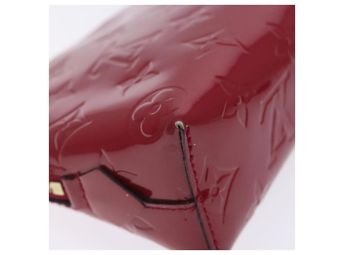 LOUIS VUITTON Pochette Cosmetica Monogram Vernis Rosa Indiano M90009 Auth 134589 - vista 16