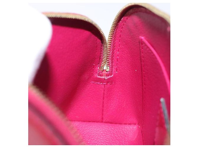 LOUIS VUITTON Pochette Cosmetica Monogram Vernis Rosa Indiano M90009 Auth 134589 - vista 18