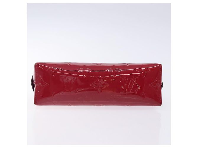 LOUIS VUITTON Pochette Cosmetica Monogram Vernis Rosa Indiano M90009 Auth 134589 - vista 6