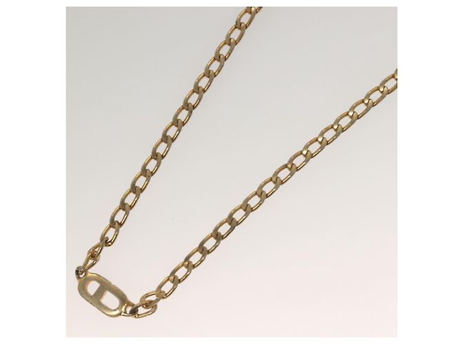 Collana Anello Christian Dior Set di 2 Metallo Tono Argento e Oro Auth yk18632 - vista 10