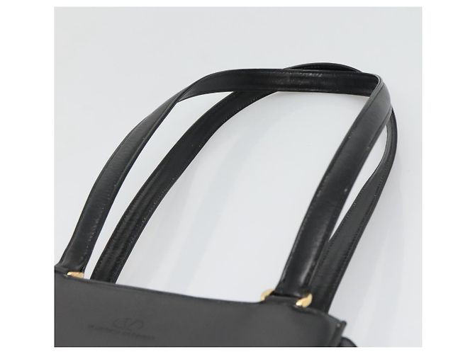 Borsa a Spalla in Pelle Nera e Oro Auth BA4048 di VALENTINO Nero D'oro - vista 14