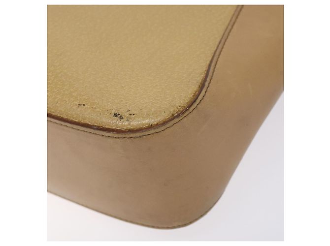 Gucci Borsa Tote in pelle beige argento 002 1135 Auth 132207 - vista 10