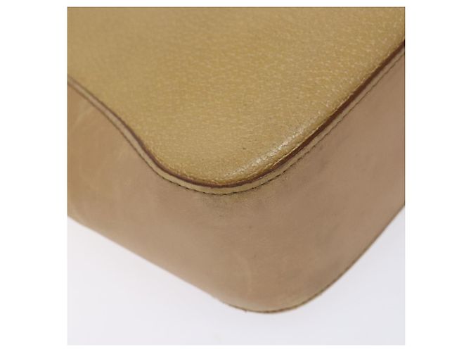 Gucci Borsa Tote in pelle beige argento 002 1135 Auth 132207 - vista 11