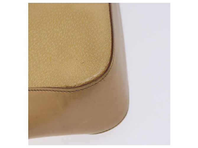 Gucci Borsa Tote in pelle beige argento 002 1135 Auth 132207 - vista 13