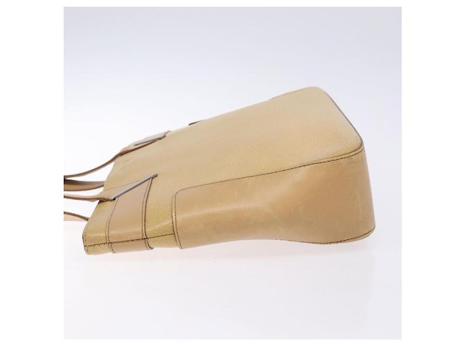 Gucci Borsa Tote in pelle beige argento 002 1135 Auth 132207 - vista 5