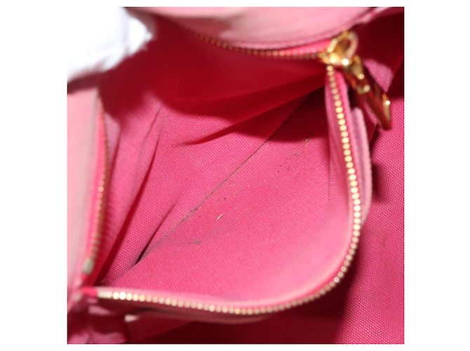 PRADA Canapa GM Borsa a Mano in Tela Rosa Oro Auth bs28066 D'oro - vista 19