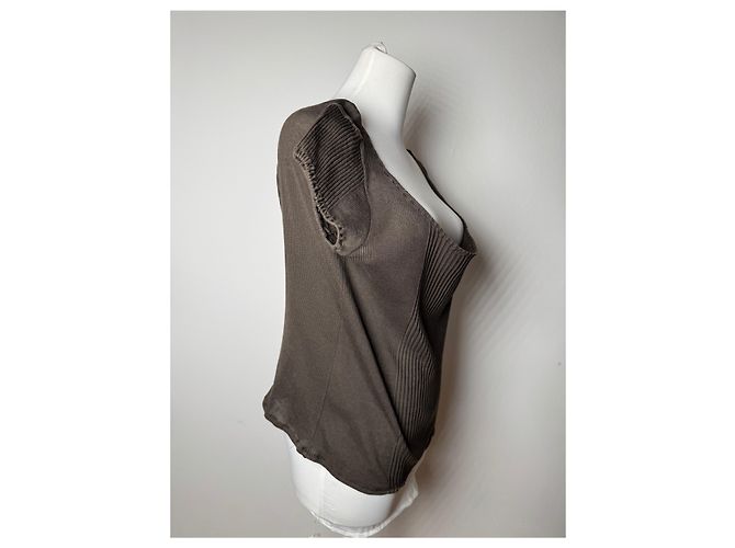 Top Vintage Gucci Marrone S - vista 15