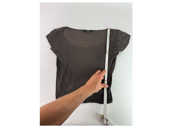 Top Vintage Gucci Marrone S - vista 9