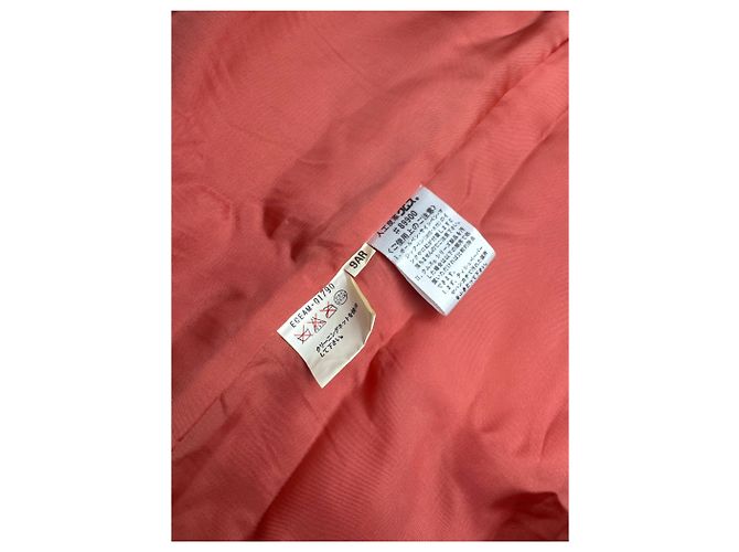 Vintage Courreges Lederjacke rot - Ansicht 11
