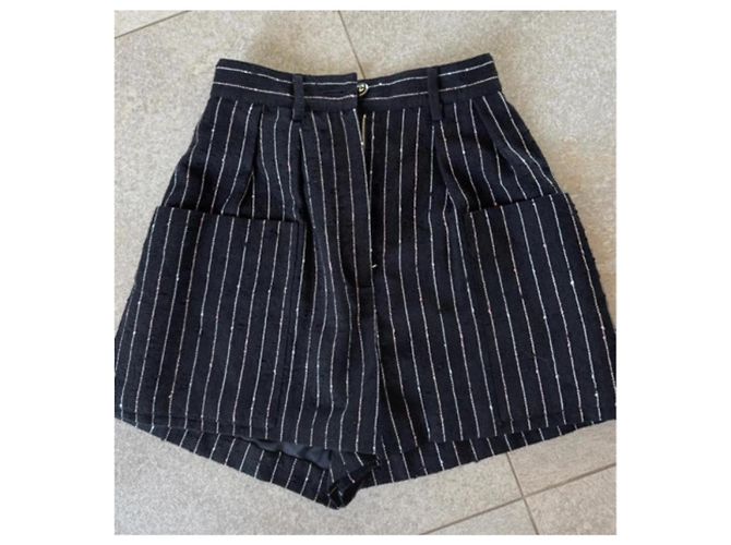 Chanel Shorts Nero - vista 3