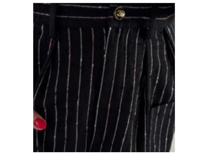 Chanel Shorts Nero - vista 6