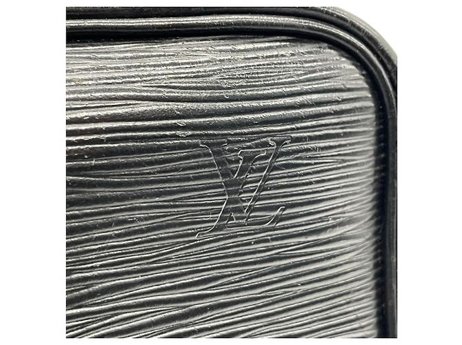 Borsa a mano lunga Vivienne Epi di Louis Vuitton Nero - vista 17