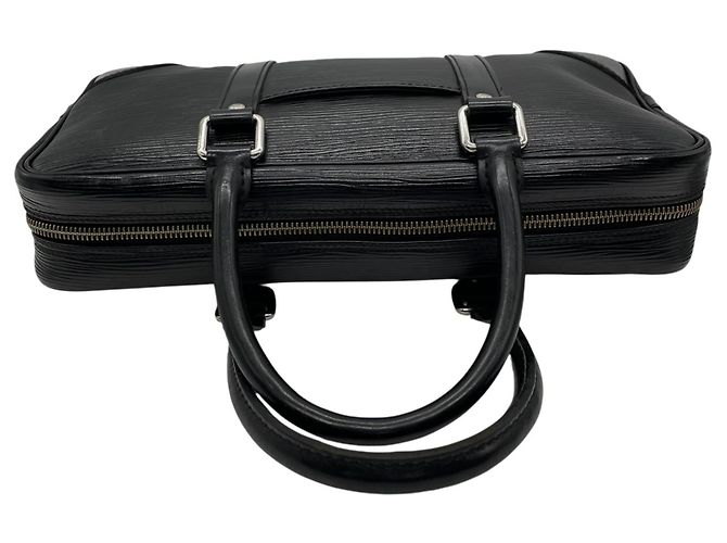 Borsa a mano lunga Vivienne Epi di Louis Vuitton Nero - vista 7