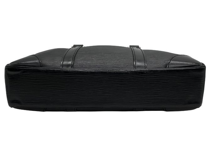 Borsa a mano lunga Vivienne Epi di Louis Vuitton Nero - vista 8