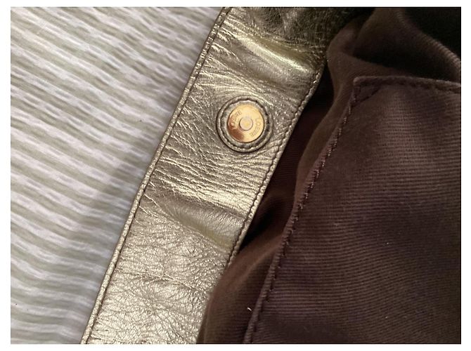 Borsa a Spalla Loewe Tela Stampata Arancione Beige Rosa Multicolore - vista 7