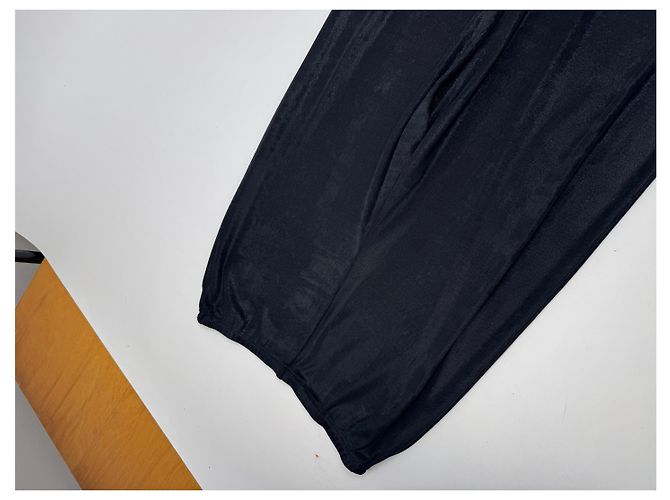 Vintage Fendi Roma Polyester pants M black - view 14