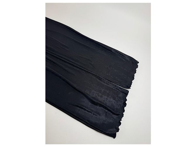 Vintage Fendi Roma Polyester pants M black - view 6