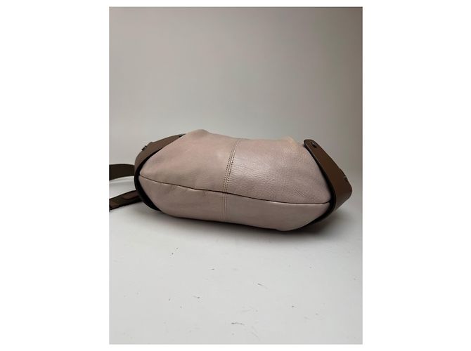 Vintage Marni 2-Wege-Ledertasche lila braun - Ansicht 10
