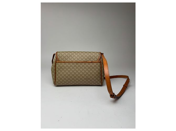 Céline Vintage Celine Triomphe Monogram Umhängetasche beige - Ansicht 2