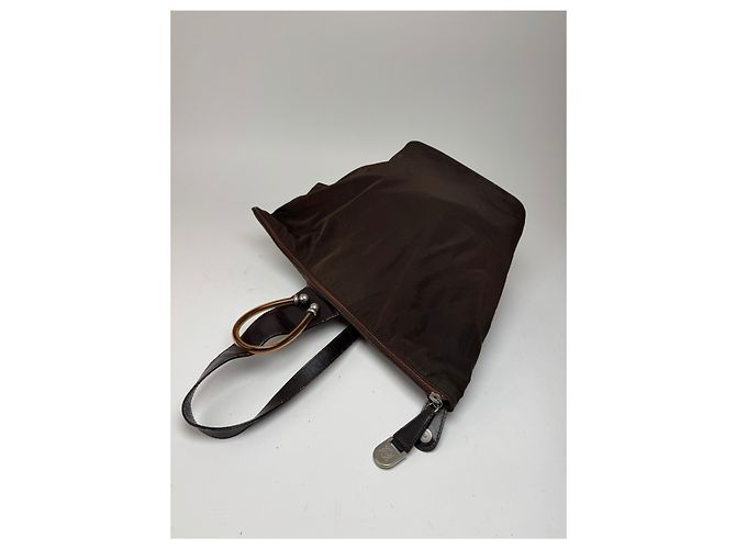 Vintage Loewe Anton Umhängetasche braun - Ansicht 10