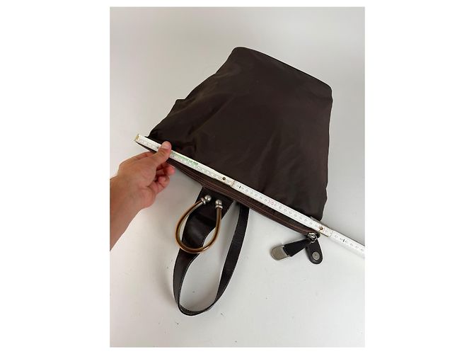 Vintage Loewe Anton Umhängetasche braun - Ansicht 12