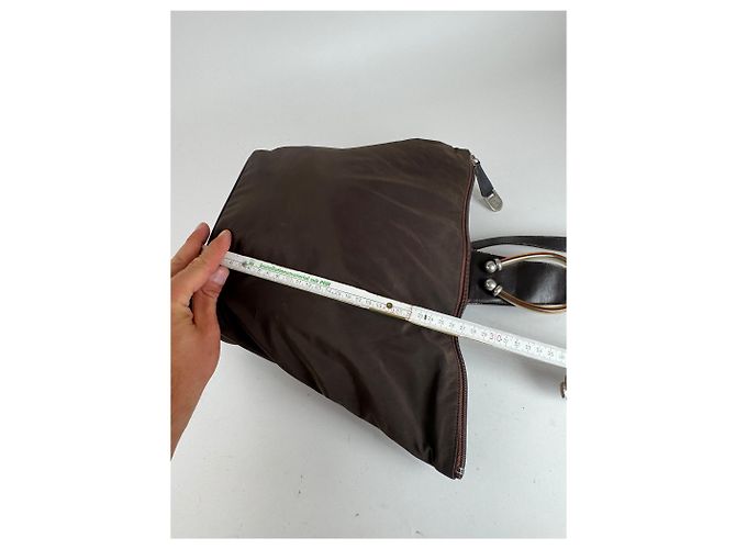 Vintage Loewe Anton Umhängetasche braun - Ansicht 13