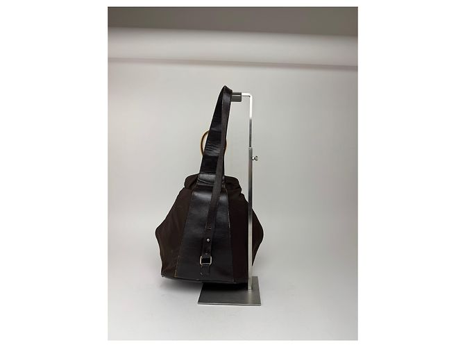 Vintage Loewe Anton Umhängetasche braun - Ansicht 2