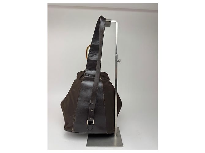 Vintage Loewe Anton Umhängetasche braun - Ansicht 9