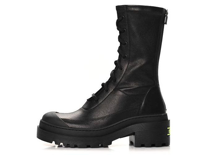 Botas Dior Arcade de piel negra Negro - vista 3