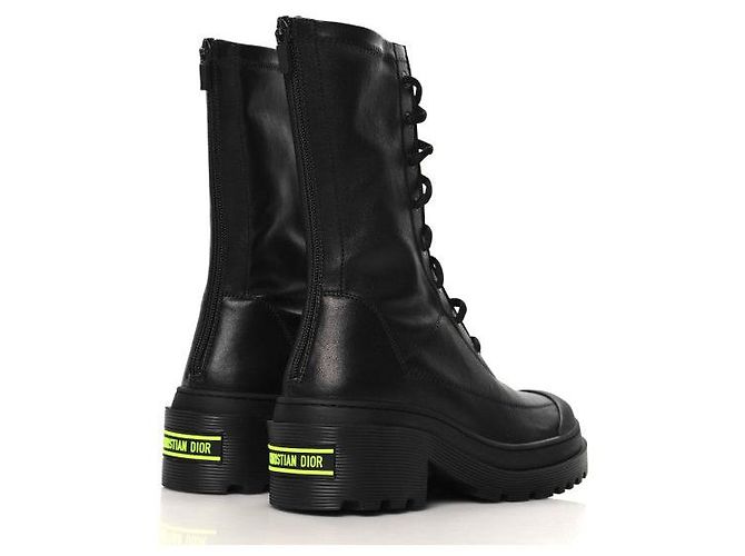 Botas Dior Arcade de piel negra Negro - vista 4