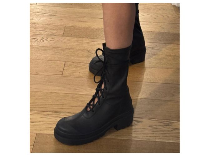 Botas Dior Arcade de piel negra Negro - vista 9