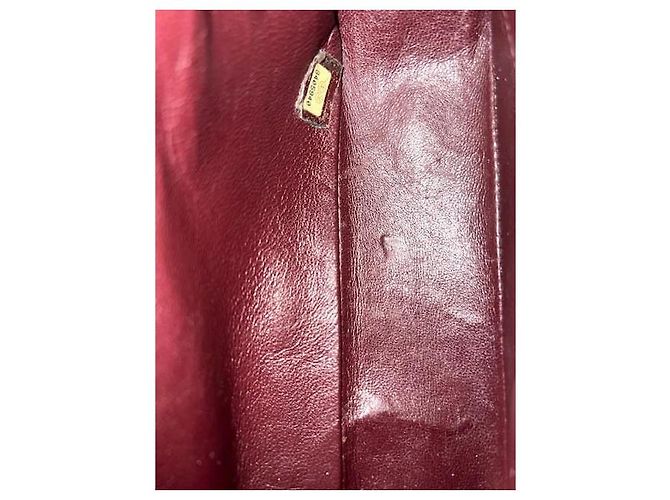 Borsa Chanel Timeless in pelle d'agnello nera 25 Nero - vista 8