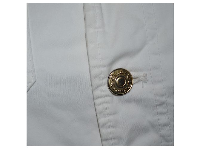 Giacca in cotone bianca Dsquared2 Taglia 40 Bianco - vista 2