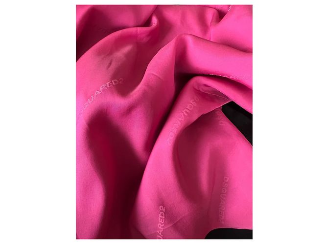 Dsquared2 Mini Kleid aus Wolle Schwarz - Ansicht 6