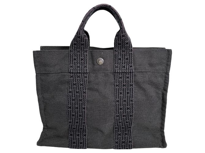 Borsa Tote Air Line PM Hermès Marrone - vista 2