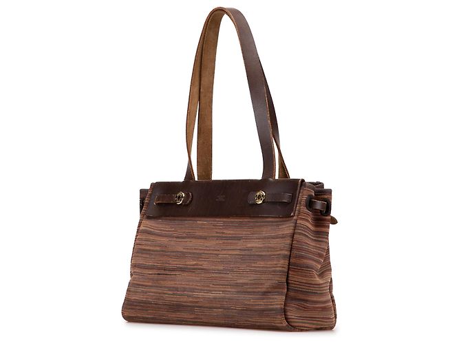 Hermès Brown Vibrato Herbag Cabas PM Marrone scuro - vista 2