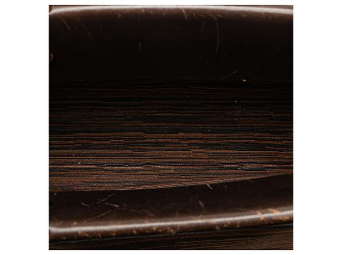 Hermès Brown Vibrato Herbag Cabas PM Marrone scuro - vista 4