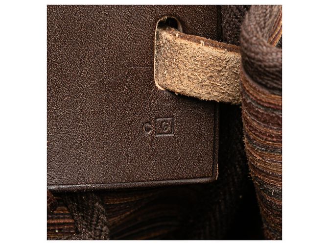 Hermès Brown Vibrato Herbag Cabas PM Marrone scuro - vista 6