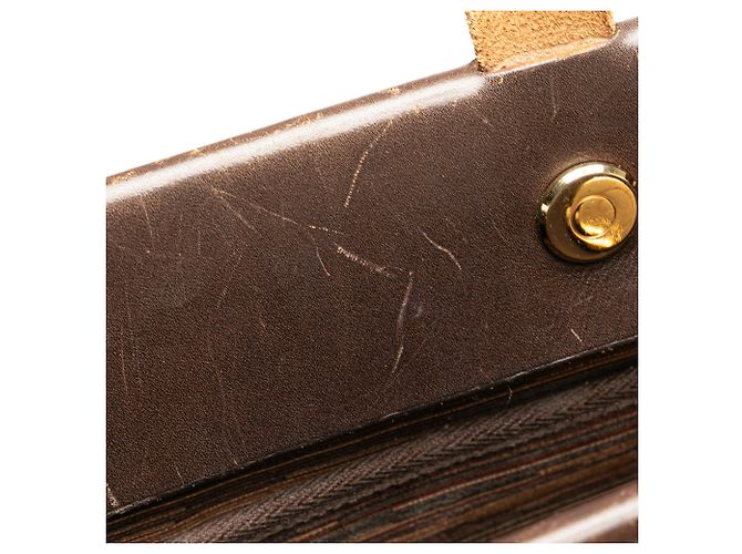 Hermès Brown Vibrato Herbag Cabas PM Marrone scuro - vista 7