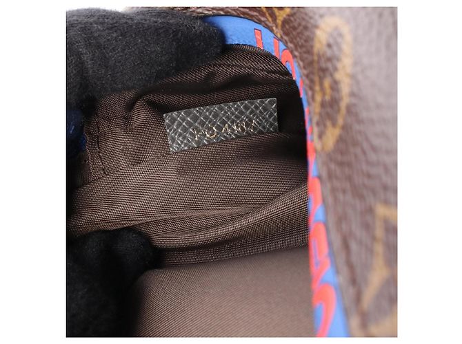 Bumbag esterno Monogram marrone Kim Jones Louis Vuitton - vista 6