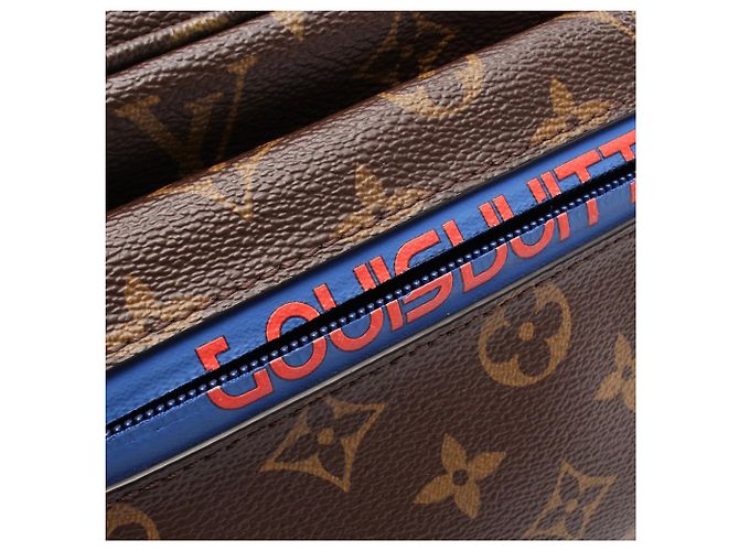 Bumbag esterno Monogram marrone Kim Jones Louis Vuitton - vista 8