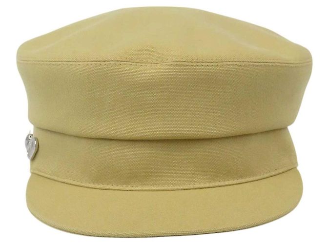 Cappello in cotone Giulietta di Hermès Marrone Beige - vista 2