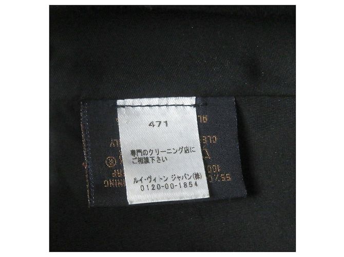 Cappellino da baseball in pelle Monogram Shadow di Louis Vuitton Nero - vista 9