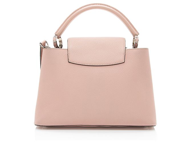 Borsa Capucines PM in Taurillon Louis Vuitton Rosa - vista 2