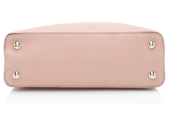 Borsa Capucines PM in Taurillon Louis Vuitton Rosa - vista 3