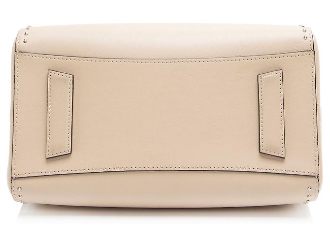 Bolso Antigona Small de piel de ternera con tachuelas Givenchy Castaño Beige - vista 4