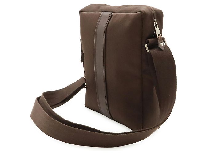 Borsa a Spalla Toilchevron Acapulco di Hermès Marrone - vista 2