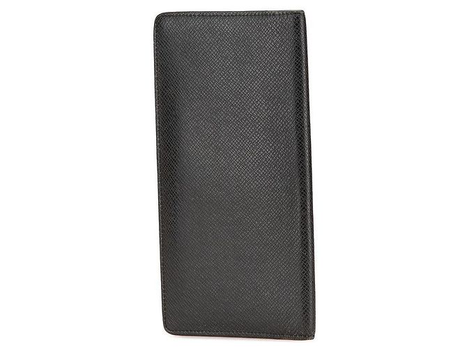 Portafoglio Lungo Ulon Taiga di Louis Vuitton Nero - vista 2