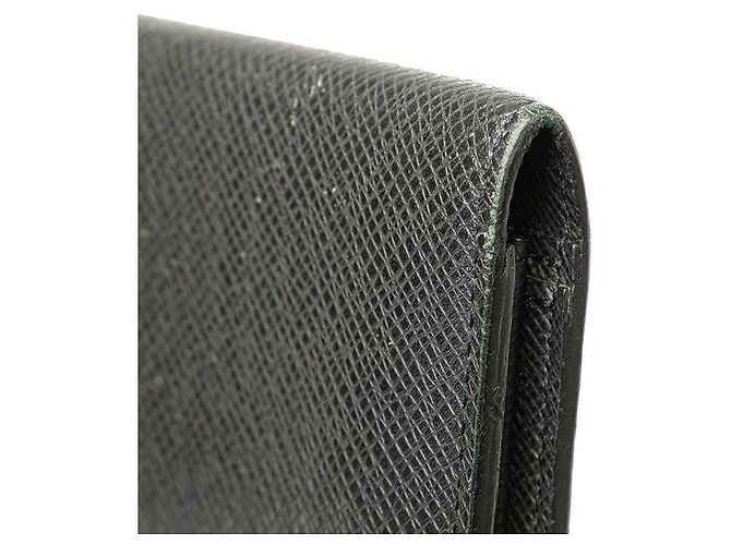 Portafoglio Lungo Ulon Taiga di Louis Vuitton Nero - vista 5