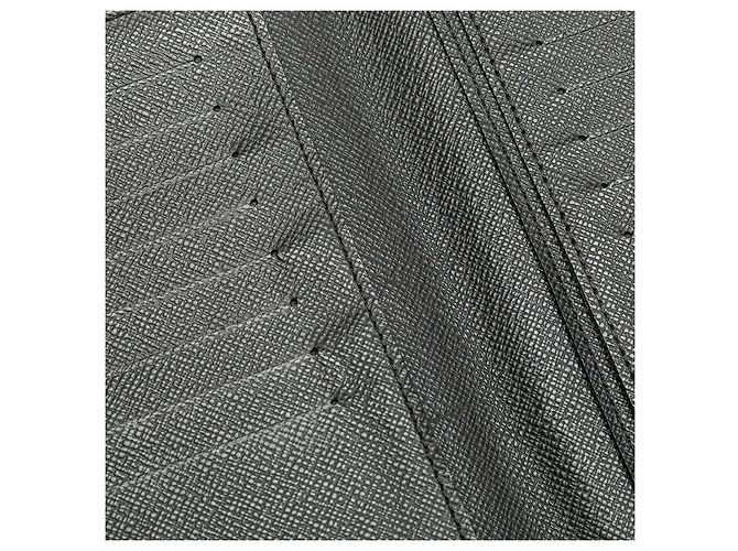 Portafoglio Lungo Ulon Taiga di Louis Vuitton Nero - vista 6